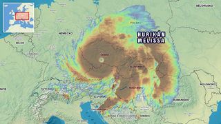 Hurikán Melissa je větší než Česko. Po Jamajce míří na Kubu